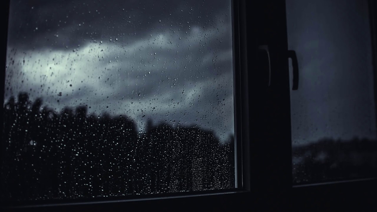 Gece Yağan Dinlendirici Yağmur Sesi